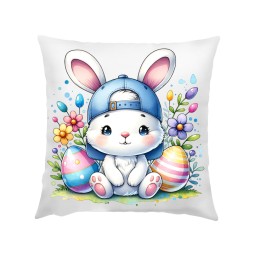 POSZEWKA NA PODUSZKĘ WIELKANOC 40X40cm DZIECIĘCY WZÓR