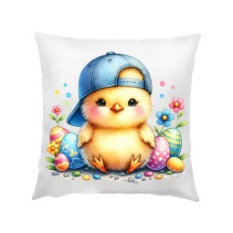 POSZEWKA NA PODUSZKĘ WIELKANOC 40X40cm DZIECIĘCY WZÓR