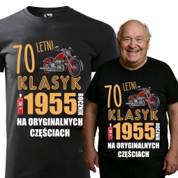 KOSZULKA MĘSKA URODZINOWA Z HUMOREM