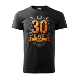 KOSZULKA MĘSKA 30 URODZINOWY