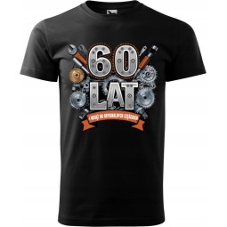 KOSZULKA MĘSKA 60 URODZINOWY