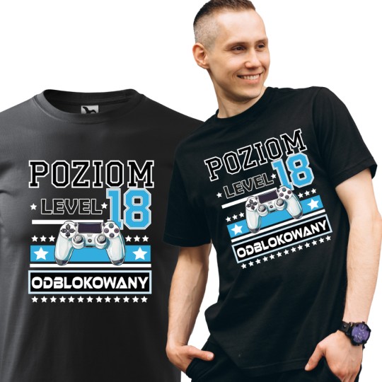 KOSZULKA MĘSKA 18 URODZINY