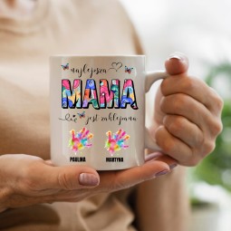 KUBEK DZIEŃ MAMY IMIONA DZIECI