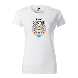 Koszulka Basic Koło Gospodyń Wiejskich Biała