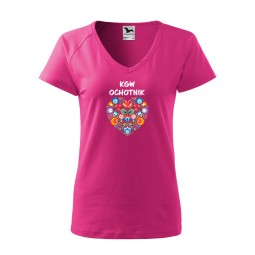 Koszulka Dream Koło Gospodyń Wiejskich Czerwień Purpurowa