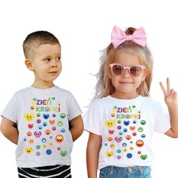 KOSZULKA DZIEŃ KROPKI DO PRZEDSZKOLA SZKOŁY DLA CHŁOPCA DZIEWCZYNKI