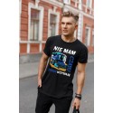 KOSZULKA MĘSKA Z HUMORYSTYCZNYM NADRUKIEM ŻNIWA KOSZULKA MĘSKA Z HUMORYSTYCZNYM NADRUKIEM ŻNIWA