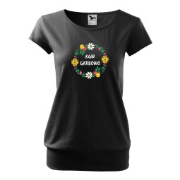 Koszulka City Koło Gospodyń Wiejskich Czarna