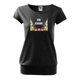 Koszulka City Koło Gospodyń Wiejskich Czarna