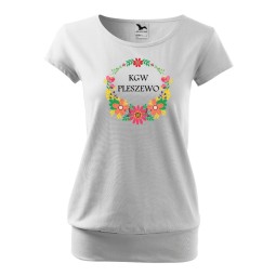 Koszulka City Koło Gospodyń Wiejskich Biała