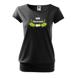 Koszulka City Koło Gospodyń Wiejskich Czarna