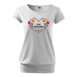 Koszulka City Koło Gospodyń Wiejskich Biała