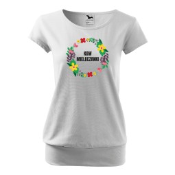 Koszulka City Koło Gospodyń Wiejskich Biała