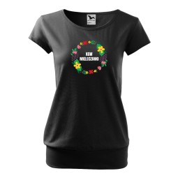 Koszulka City Koło Gospodyń Wiejskich Czarna