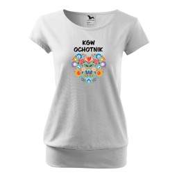 Koszulka City Koło Gospodyń Wiejskich Biała