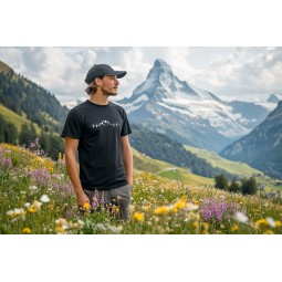 KOSZULKA MĘSKA IDEALNA DLA MIŁOŚNIKA GÓRSKICH WĘDRÓWEK GÓRSKI KARDIOGRAM