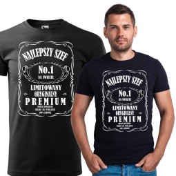 KOSZULKA MĘSKA NAJLEPSZY SZEF NA ŚWIECIE