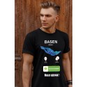 KOSZULKA MĘSKA BASEN DZWONI CZARNA KOSZULKA MĘSKA BASEN DZWONI CZARNA