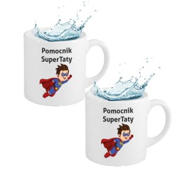 MINI KUBEK DLA DZIECKA KUBECZEK CERAMICZNY BIAŁY 150 ml
