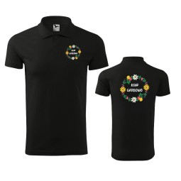 Koszulka Męska Polo Cotton Heavy Koło Gospodyń Wiejskich