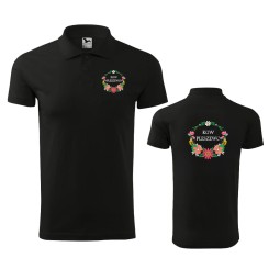 Koszulka Męska Polo Cotton Heavy Koło Gospodyń Wiejskich