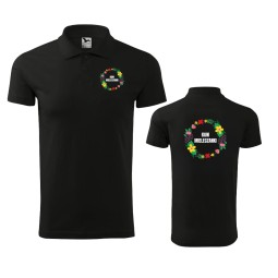 Koszulka Męska Polo Cotton Heavy Koło Gospodyń Wiejskich