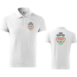 Koszulka Męska Polo Cotton Heavy Koło Gospodyń Wiejskich