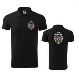 Koszulka Męska Polo Cotton Heavy Koło Gospodyń Wiejskich