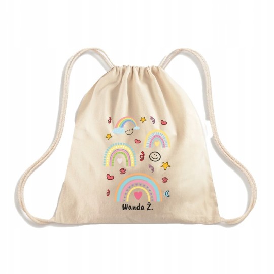 ZESTAW DO PRZEDSZKOLA KOSZULKA PERSONALIZOWANA I WOREK BAWEŁNIANY ZESTAW DO PRZEDSZKOLA KOSZULKA PERSONALIZOWANA I WOREK BAWEŁNIANY