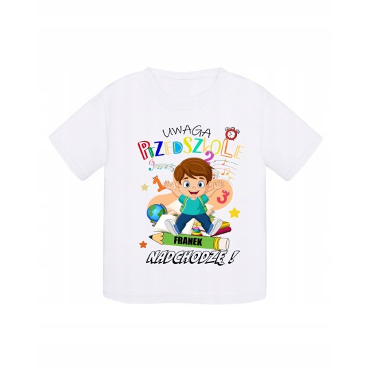 ZESTAW DO PRZEDSZKOLA KOSZULKA PERSONALIZOWANA I WOREK BAWEŁNIANY ZESTAW DO PRZEDSZKOLA KOSZULKA PERSONALIZOWANA I WOREK BAWEŁNIANY