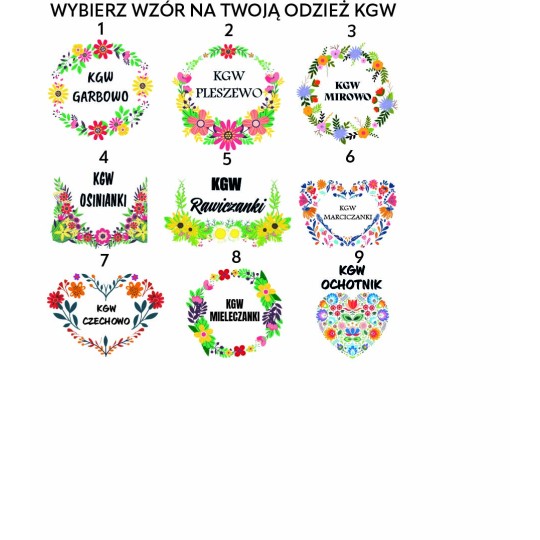 ZESTAW DLA KOŁA GOSPODYŃ WIEJSKICH