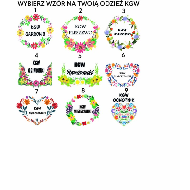 ZESTAW DLA KOŁA GOSPODYŃ WIEJSKICH