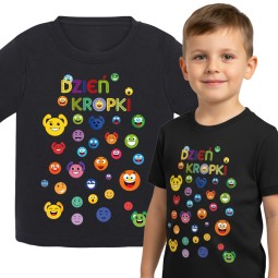 KOSZULKA DZIEŃ KROPKI DO PRZEDSZKOLA SZKOŁY DLA CHŁOPCA DZIEWCZYNKI