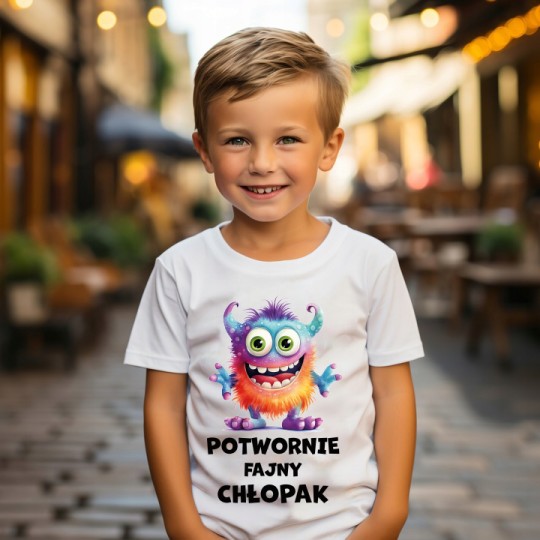 KOSZULKA DZIEŃ CHŁOPAKA DLA CHŁOPCA DO SZKOŁY PRZEDSZKOLA NA PREZENT