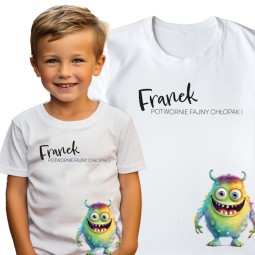 KOSZULKA DZIEŃ CHŁOPAKA DLA CHŁOPCA IMIĘ DO SZKOŁY PRZEDSZKOLA NA PREZENT