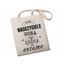 TORBA NA DZIEŃ NAUCZYCIELA PREZENT Z NADRUKIEM UPOMINEK