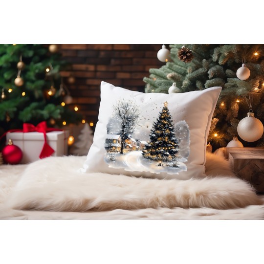 POSZEWKI NA PODUSZKĘ BOŻE NARODZENIE 40X40cm DO SALONU OZDOBA ZESTAW 4 POSZEWKI NA PODUSZKĘ BOŻE NARODZENIE 40X40cm DO SALONU OZDOBA ZESTAW 4