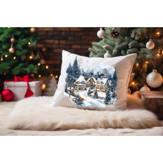 POSZEWKI NA PODUSZKĘ BOŻE NARODZENIE 40X40cm DO SALONU OZDOBA ZESTAW 4 POSZEWKI NA PODUSZKĘ BOŻE NARODZENIE 40X40cm DO SALONU OZDOBA ZESTAW 4
