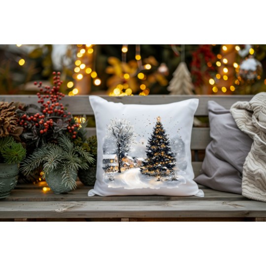 POSZEWKI NA PODUSZKĘ BOŻE NARODZENIE 40X40cm DO SALONU OZDOBA ZESTAW 4 POSZEWKI NA PODUSZKĘ BOŻE NARODZENIE 40X40cm DO SALONU OZDOBA ZESTAW 4