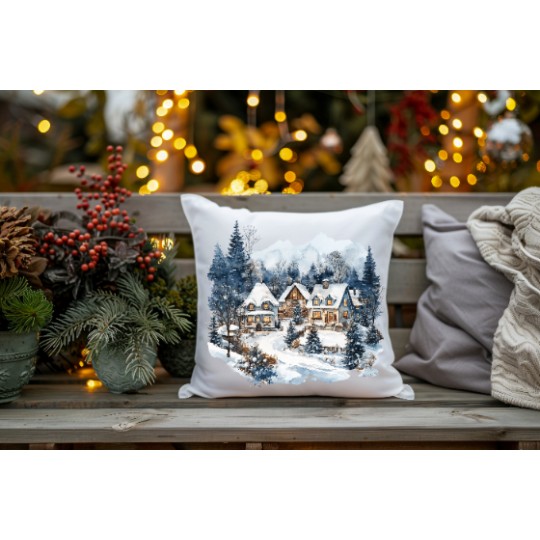 POSZEWKI NA PODUSZKĘ BOŻE NARODZENIE 40X40cm DO SALONU OZDOBA ZESTAW 4 POSZEWKI NA PODUSZKĘ BOŻE NARODZENIE 40X40cm DO SALONU OZDOBA ZESTAW 4
