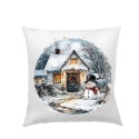 POSZEWKA NA PODUSZKĘ ŚWIĄTECZNA 40X40cm OZDOBNA DO SALONU BOŻE NARODZENIE