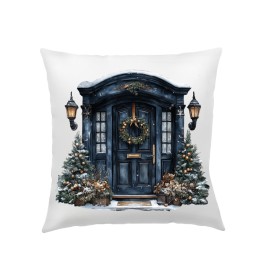 POSZEWKA NA PODUSZKĘ ŚWIĄTECZNA 40X40cm OZDOBNA DO SALONU BOŻE NARODZENIE