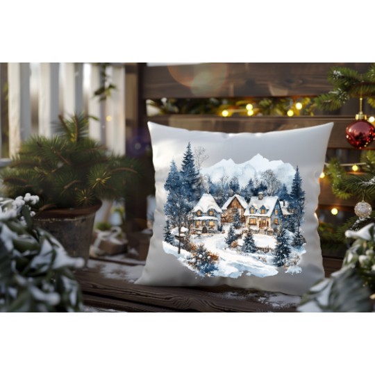 POSZEWKI NA PODUSZKĘ BOŻE NARODZENIE 40X40cm DO SALONU OZDOBA ZESTAW 4 POSZEWKI NA PODUSZKĘ BOŻE NARODZENIE 40X40cm DO SALONU OZDOBA ZESTAW 4