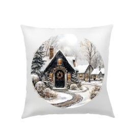 POSZEWKA NA PODUSZKĘ ŚWIĄTECZNA 40X40cm OZDOBNA DO SALONU BOŻE NARODZENIE