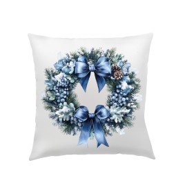 POSZEWKA NA PODUSZKĘ ŚWIĄTECZNA 40X40cm OZDOBNA DO SALONU BOŻE NARODZENIE