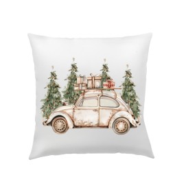 POSZEWKA NA PODUSZKĘ ŚWIĄTECZNA 40X40cm OZDOBNA DO SALONU BOŻE NARODZENIE