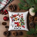 POSZEWKI NA PODUSZKĘ DZIECIĘCE BOŻE NARODZENIE 40X40cm OZDOBA ZESTAW 4