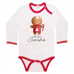 BODY NIEMOWLĘCE NIEZŁE CIACHO NA PREZENT BAWEŁNIANE BIAŁE