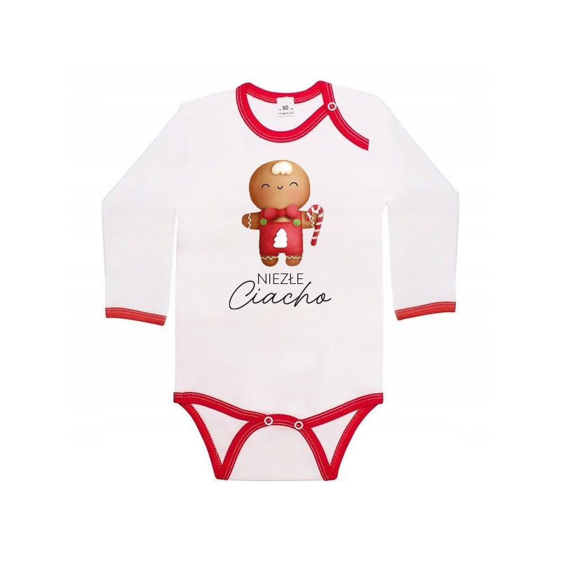 BODY NIEMOWLĘCE NIEZŁE CIACHO NA PREZENT BAWEŁNIANE BIAŁE