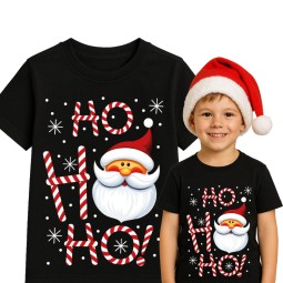 KOSZULKA DZIECIĘCA ŚWIĄTECZNY NA PREZENT BAWEŁNIANY